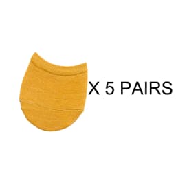 10 Pieces = 5 Pairs Forefoot Half Foot Toe Socks Women Summer Invisible Socks Cover Female Breathable No Show Socks Candy Color