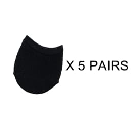 10 Pieces = 5 Pairs Forefoot Half Foot Toe Socks Women Summer Invisible Socks Cover Female Breathable No Show Socks Candy Color
