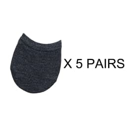 10 Pieces = 5 Pairs Forefoot Half Foot Toe Socks Women Summer Invisible Socks Cover Female Breathable No Show Socks Candy Color