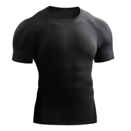 2026 Compression T Shirt Men Summer Sportswear Running T-shirt Elastic Quick Dry Sport Tops Tee Athletic Gym Workout Shirts Men