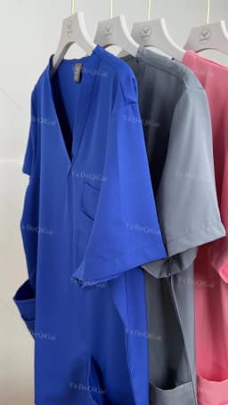 Unisex Medical Uniforms Men Women Nursing Clothes Lab Beauty Costume Nurse Scrubs Set Doctor Dentist Workwear Clinical Top Pants