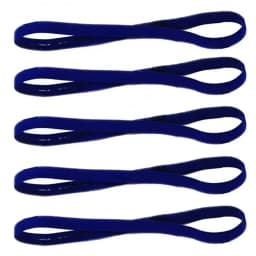 5Pcs Candy Color Women Men Yoga Hair Bands Sports Headband Girls Sport Anti-slip Elastic Rubber Sweatband Football Running