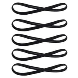 5Pcs Candy Color Women Men Yoga Hair Bands Sports Headband Girls Sport Anti-slip Elastic Rubber Sweatband Football Running