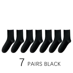 7 Pairs Man Non Binding Diabetes Socks Comfortable Breathable Socks Suitable For Elderly Man For Fat Feet Men Plus Size39-48