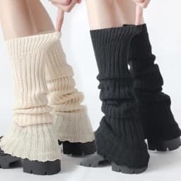 2025 Spring Lolita Leg Warmers Socks Female Knitted Warm Foot Cover Women Warmer Lady Autumn Crochet Heel Socks Boot Cuffs