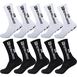 10Pairs Men Women Non Slip Grip Socks Tailored for Soccer Cycling Hiking Shockproof and Elastic