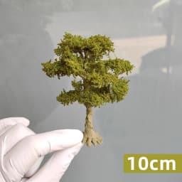 10-28cm Ho/oo/g Scale Autumn Model Tree Army Green Miniature Garden Landscape Tree Model Sand Table Scale Train Railroad Layout