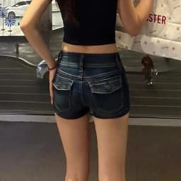 Women's Denim Shorts 2026 Summer Sexy Low-Waisted Skinny Elastic Jean Short Pants Woman Vintage Y2K Streetwear Hot Shorts