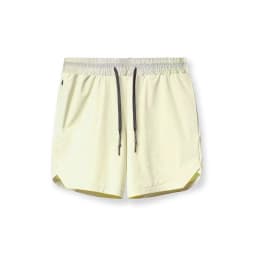 2024 Men's Single-Layer Woven Quick-Drying Solid-Color Shorts for Running, Fitness, and Casual Wear (American Fifth Pant Style)