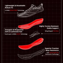Li-Ning Women's RED HARE 9 PRO Racing Running Shoes BOOM FIBER Reflective Lightweight LiNing Training Sports Shoes ARPW002