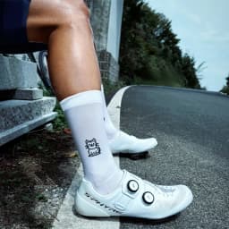 Sporcks Cat Pattern Cycling Socks Spring and Summer Men's and Women's Road Cycling Sports Trendy Breathable High-Elastic Wear-Resistant Mid-Calf Socks Sr-10