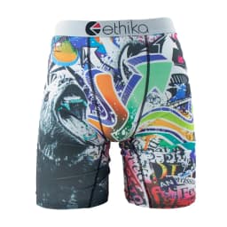 ETHIKA Men Underwear Boxers 1Pcs Sexy Breathable Mesh Crotch Man Swimming Underpants Plus Size Mens Panties Men's Boxers Briefs
