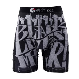 ETHIKA Men Underwear Boxers 1Pcs Sexy Breathable Mesh Crotch Man Swimming Underpants Plus Size Mens Panties Men's Boxers Briefs