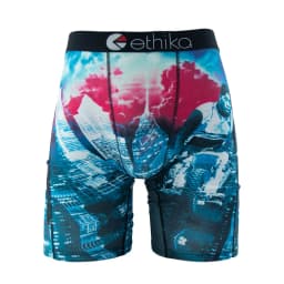 ETHIKA Men Underwear Boxers 1Pcs Sexy Breathable Mesh Crotch Man Swimming Underpants Plus Size Mens Panties Men's Boxers Briefs