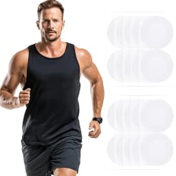 Men's Nipple Patches: Men's Special Anti-Sweat and Anti-Friction Nipple Patches, Invisible and Comfortable for Running and Everyday Wear