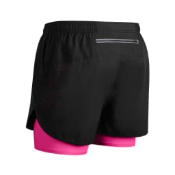 Men's Running Shorts Quick-drying Fitness Black Double Layer Shorts Men New Sport Workout Training Bodybuilding Short Pants New