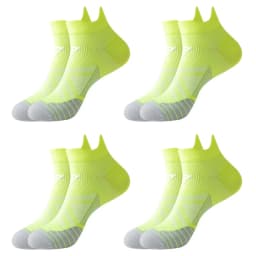 4pairs/Lot Woman Men's Socks Compression Breathable Basketball Sports Cycling Running Towel Socks High Elastic Tube Socks
