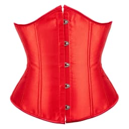 Underbust Corset Waist Slimming Corset Bustiers Body Shaper for Women Steampunk Lace-up Corset Belt Waist Trainer