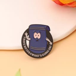 3pcs/set Comedy Anime Magic Towel Toweliie Enamel Pins I Have No Idea What's Going On Brooches Backpack Lapel Badge Gift