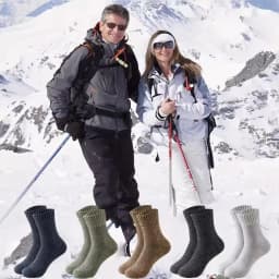 1/3 Pairs Autumn Winter Thick Towel Men's Socks Man's Outdoor Sports Long Socks Cold Resistant Frost Proof Snow Socks For Gift