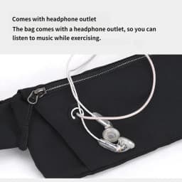 Running Waist Bag Sports Belt Pouch Mobile Phone Bag Men Women Waist Pack Lightweight Gym Sports Bag Waist Pack Adjustable Strap