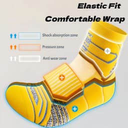 Professional Marathon Running Socks Men Thick Towel Bottom Sports Cycling Basketball Socks Odor Prevention Sweat Absorption