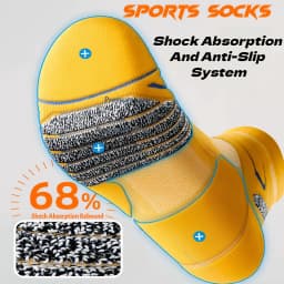 Professional Marathon Running Socks Men Thick Towel Bottom Sports Cycling Basketball Socks Odor Prevention Sweat Absorption