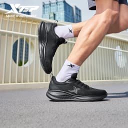 Xtep Running Shoes For Men 2025 Summer Breathable Mesh Shoes Soft-soled Shock Absorbing Lightweight Sports Shoes 875419110053