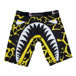 ETHIKA 1Pcs Men Underwear Boxers Breathable Mesh Crotch Man Underpants Plus Size L-3XL Mens Panties Printed Men's Boxers Briefs