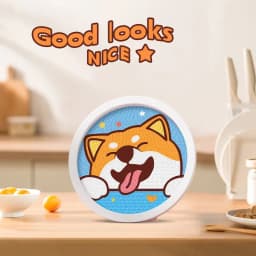 Round Frame Unicorn Diamond Painting Kitten Children's Handmade Dinosaur Creative Diamond Stickers Tiger DIY Point Diamond Paint