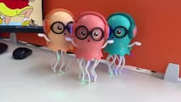 Dancing Octopus Kid Electronic Pet Toys Cartoon Interactive Development Moving Education Toddler Toy Gift Creative birthday gift