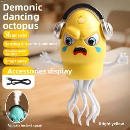 Dancing Octopus Kid Electronic Pet Toys Cartoon Interactive Development Moving Education Toddler Toy Gift Creative birthday gift