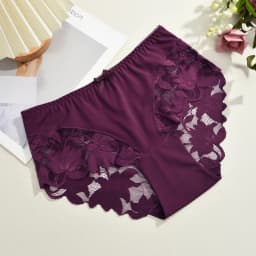 S-XXL Women Lace Panties Patchwork Seamless Underwear Sexy Luxury Hollow Out Solid Briefs Girls' Mid Rise Breathable Lingerie