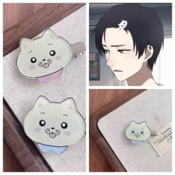 Anime The Summer Hikaru Died Tsujinaka Yoshiki Character Cosplay Hairpin Kawaii Cat Hairclip Jewelry Hair Accessories Gift Prop