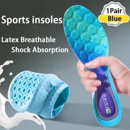 1 Pair Sport Insoles for Shoes Shock absorption Breathable Deodorization Cushion Suitable for Running Arch Support Insole