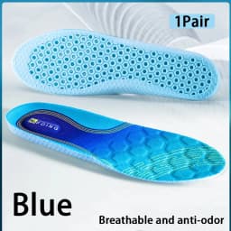 1 Pair Sport Insoles for Shoes Shock absorption Breathable Deodorization Cushion Suitable for Running Arch Support Insole