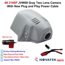 4K 2160P WIFI Car DVR Camera for Volkswagen VW Passat Tiguan Allspace Atlas Golf Arteon Sharan Magotan Dash Cam for Skoda Seat