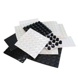 1 pcs Silicone Cushion Mat Self Adhesive Pad Black/Clear Rubber Feet Cabinet Plug Bumper Pad Adhesive Cushion Cabinet Door Mat