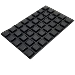1 pcs Silicone Cushion Mat Self Adhesive Pad Black/Clear Rubber Feet Cabinet Plug Bumper Pad Adhesive Cushion Cabinet Door Mat