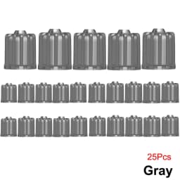 4/10/25/50Pcs Tire Valve Stem Caps, with O Rubber Ring, Universal Tyre Stem Covers for Cars SUVs Bike Bicycle Trucks Motorcycles