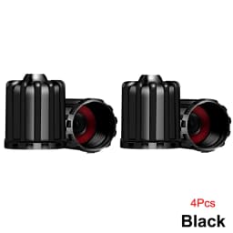 4/10/25/50Pcs Tire Valve Stem Caps, with O Rubber Ring, Universal Tyre Stem Covers for Cars SUVs Bike Bicycle Trucks Motorcycles