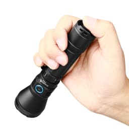 Trustfire T40R Tactical Rechargeable Lamp 1800Lumen 550Meter Beam Range Led Flashlight with Usb Charging Self-defense IP68 Torch