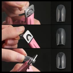 False Acrylic Tips Clipper Manicure Clamp Clippers Special Type U Word Cut False Manicure Tools Cut Clipper Nail Manicure Tools