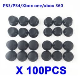 100Pcs 3D Analog Joystick Stick Replacement Module Mushroom Cap For Sony PS4 Playstation 4 5 PS5 Xbox one / 360 Thumbstick Cover