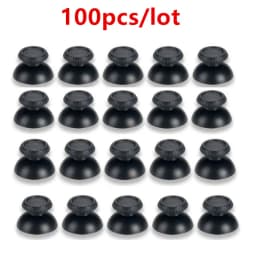 100Pcs 3D Analog Joystick Stick Replacement Module Mushroom Cap For Sony PS4 Playstation 4 5 PS5 Xbox one / 360 Thumbstick Cover