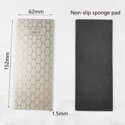 Sy Tools New 80-3000# Professional Diamond Knife Sharpener Sharpening Stone Plate Kitchen Chef Knife Whetstone Honeycomb Pattern