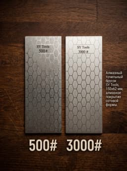 Sy Tools New 80-3000# Professional Diamond Knife Sharpener Sharpening Stone Plate Kitchen Chef Knife Whetstone Honeycomb Pattern