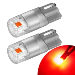 AUXITO 2Pcs W5W LED T10 LED Bulbs Canbus 3030SMD For Car Parking Position Lights Interior Map Dome Lights 360 Degree Lighting