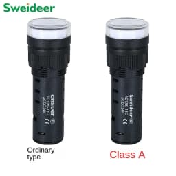 LED Indicator Light 12v 24v 220v 380v Red Green Yellow Blue Signal Light 16mm 22mm Signal Lamp