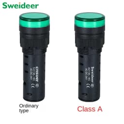 LED Indicator Light 12v 24v 220v 380v Red Green Yellow Blue Signal Light 16mm 22mm Signal Lamp